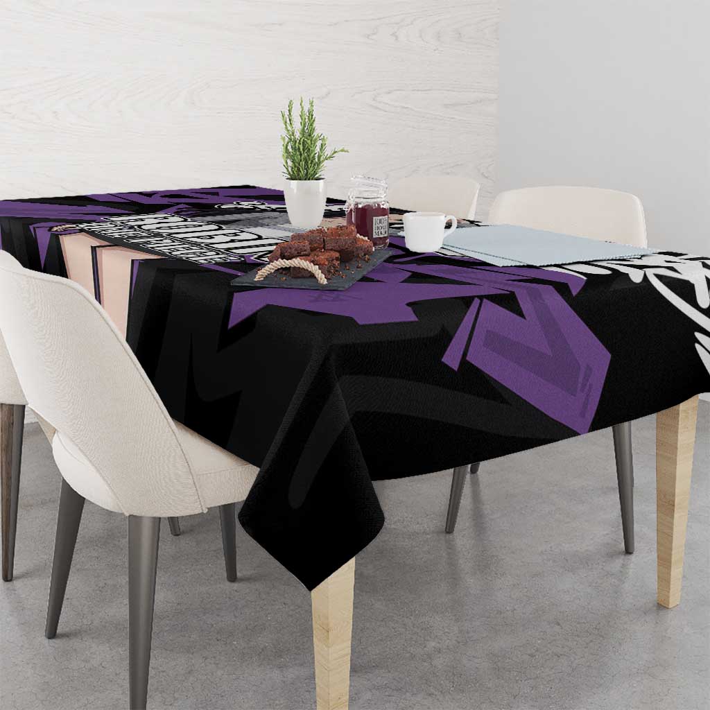 Nico Robin One Piece Tablecloth Graffiti Street Art Anime Collage