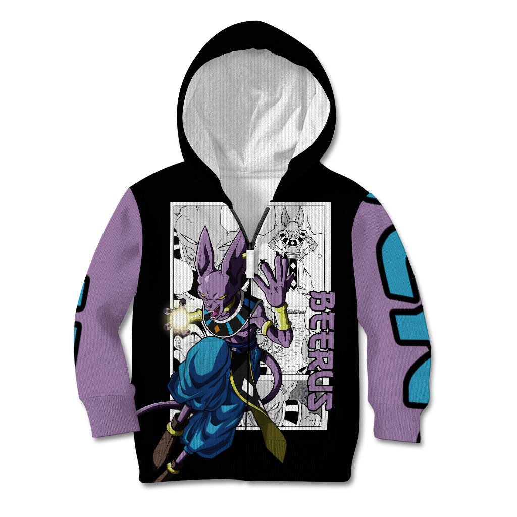 Beerus Kid Hoodie Dragon Ball Mix Anime Manga