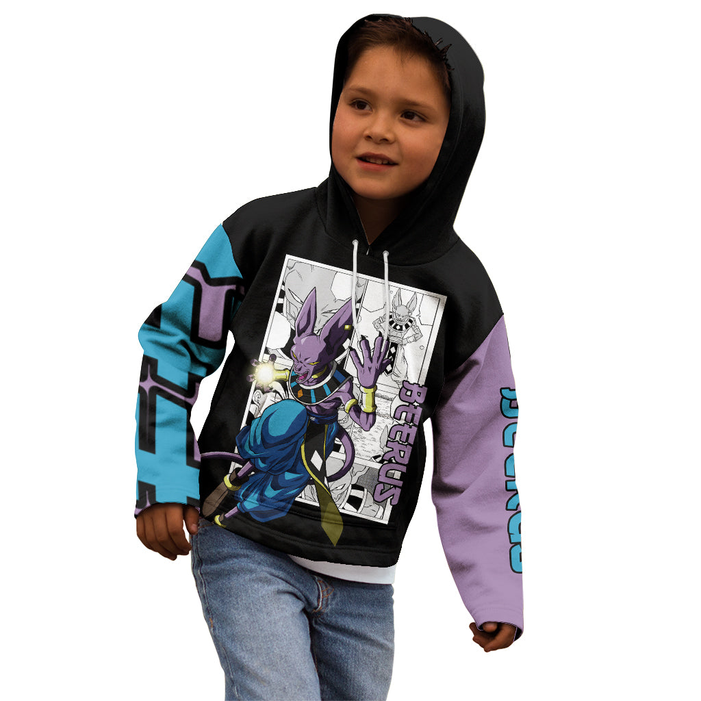 Beerus Kid Hoodie Dragon Ball Mix Anime Manga