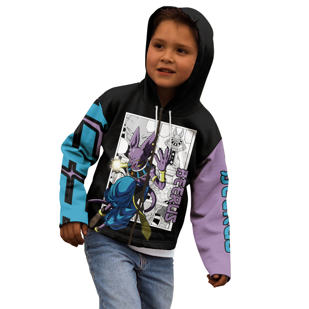 Beerus Kid Hoodie Dragon Ball Mix Anime Manga