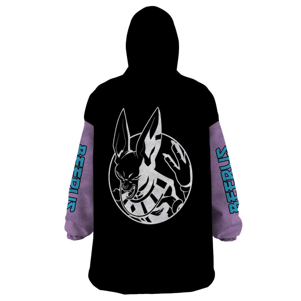 Beerus Wearable Blanket Hoodie Dragon Ball Mix Anime Manga