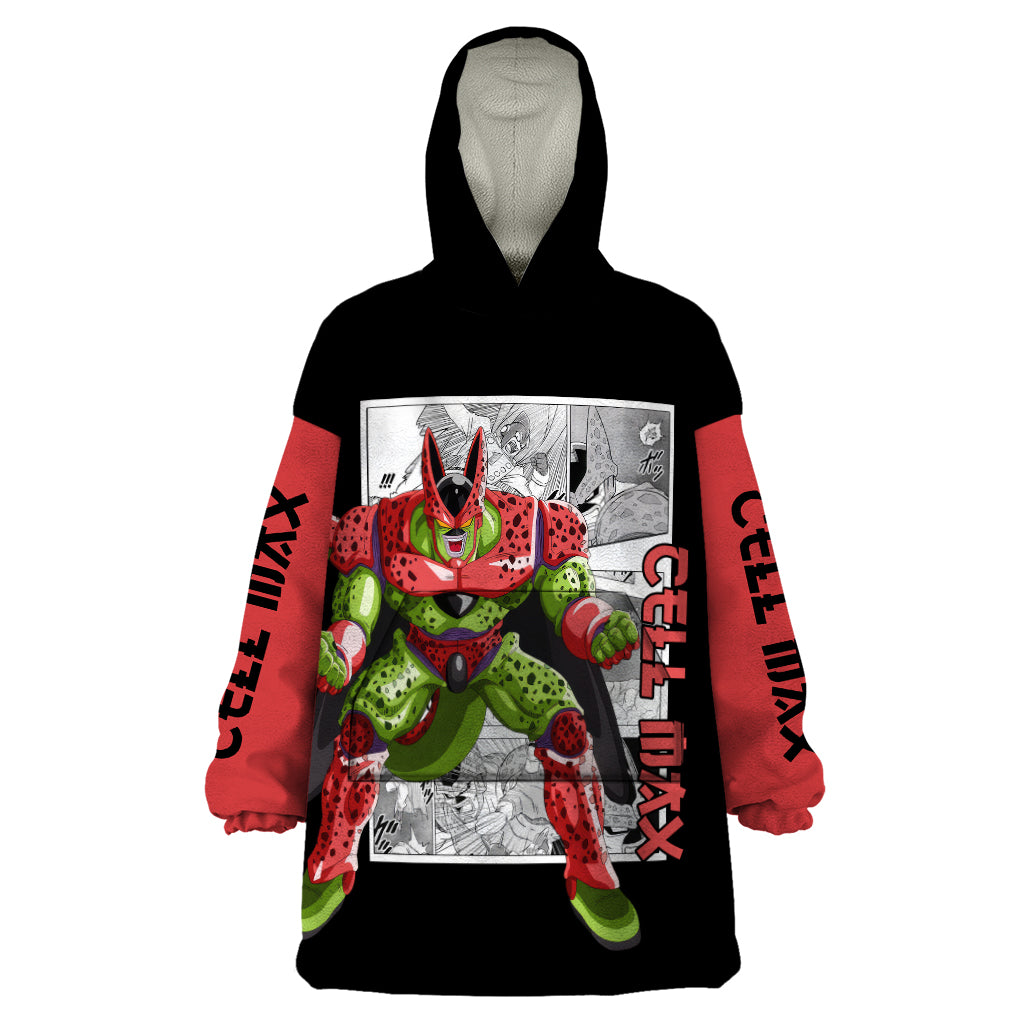 Cell Max Wearable Blanket Hoodie Dragon Ball Mix Anime Manga