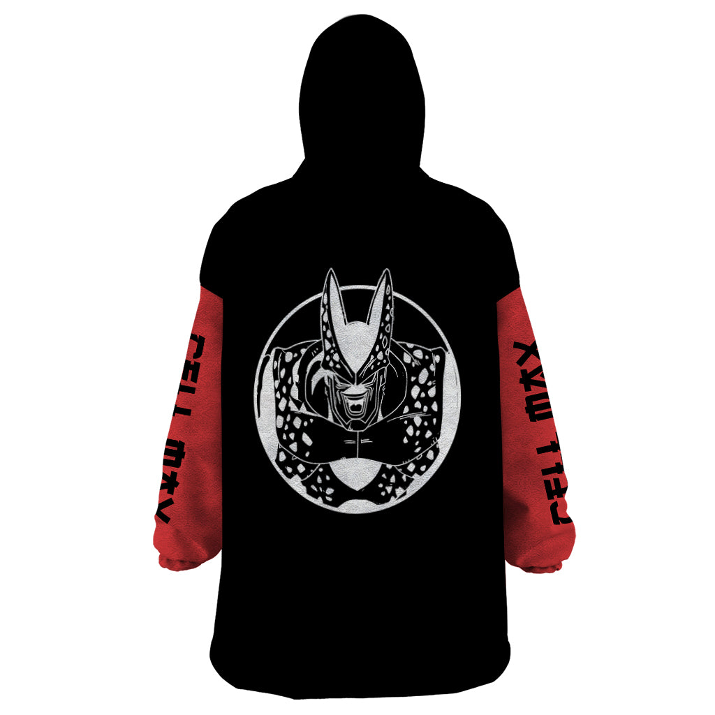 Cell Max Wearable Blanket Hoodie Dragon Ball Mix Anime Manga