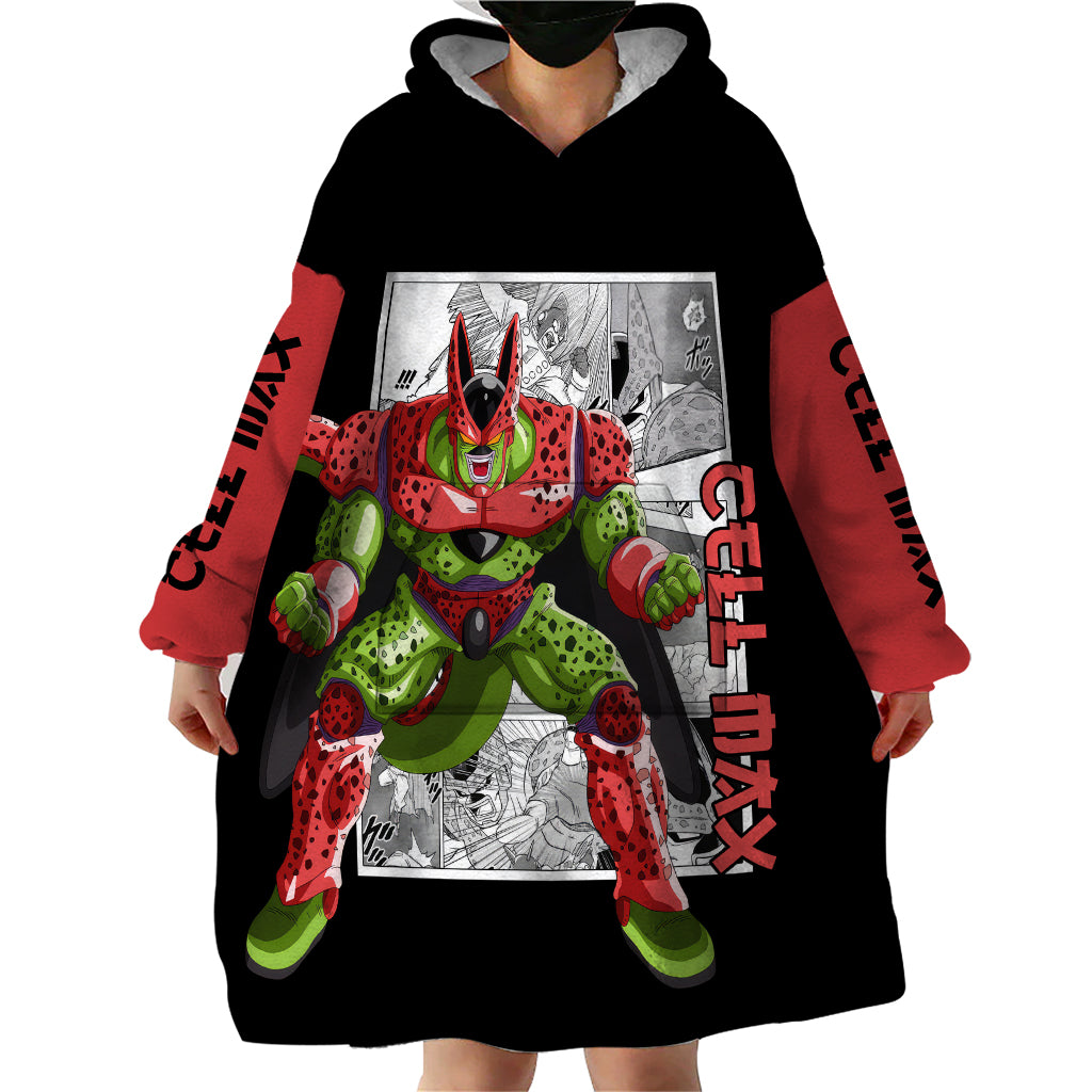 Cell Max Wearable Blanket Hoodie Dragon Ball Mix Anime Manga