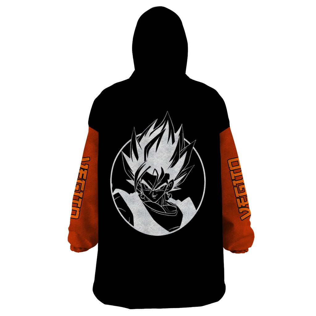 Vegito Wearable Blanket Hoodie Dragon Ball Mix Anime Manga
