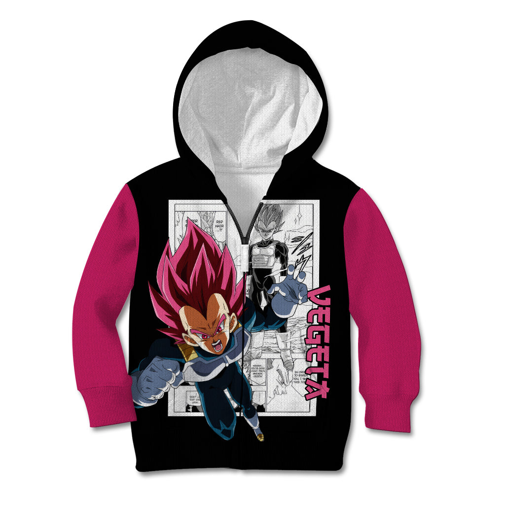 Vegeta God Kid Hoodie Dragon Ball Mix Anime Manga