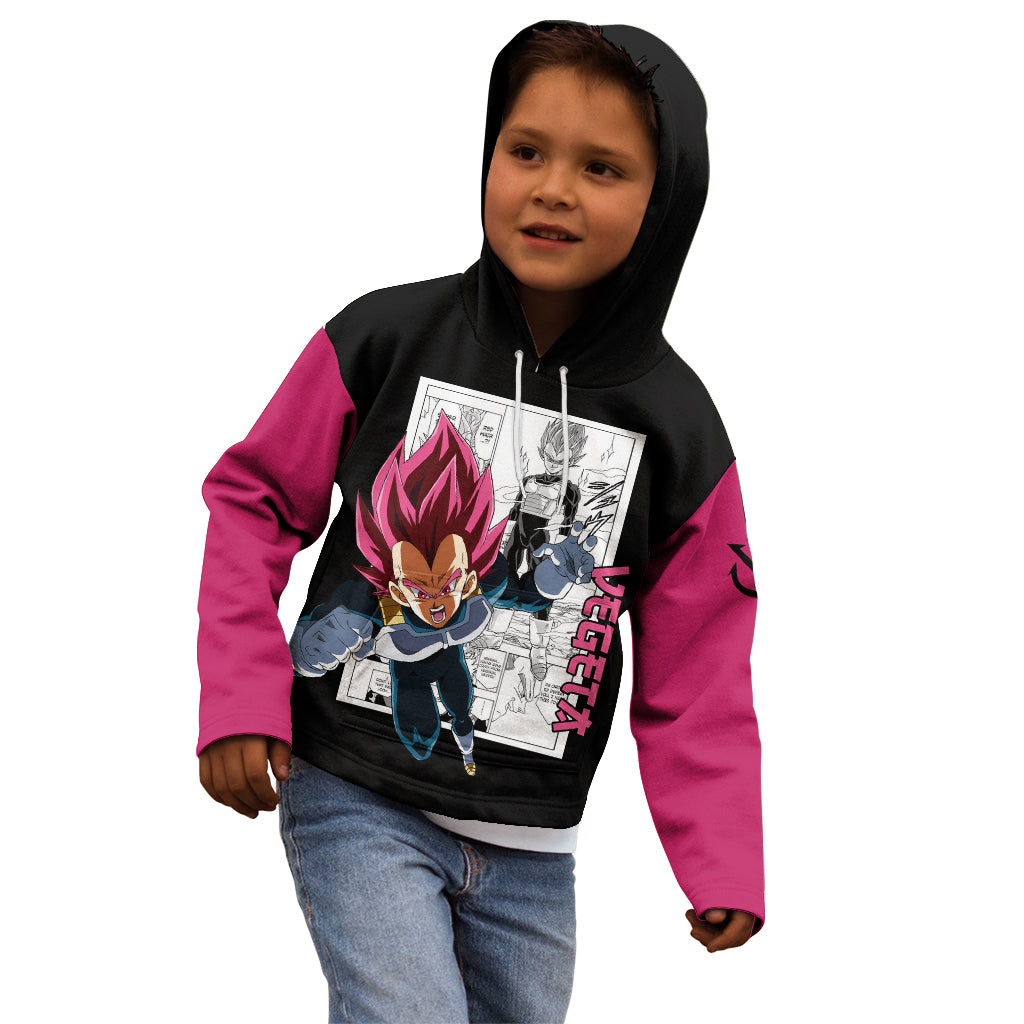 Vegeta God Kid Hoodie Dragon Ball Mix Anime Manga