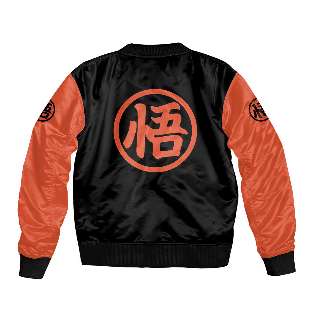 Goku Blue Bomber Jacket Dragon Ball Mix Anime Manga
