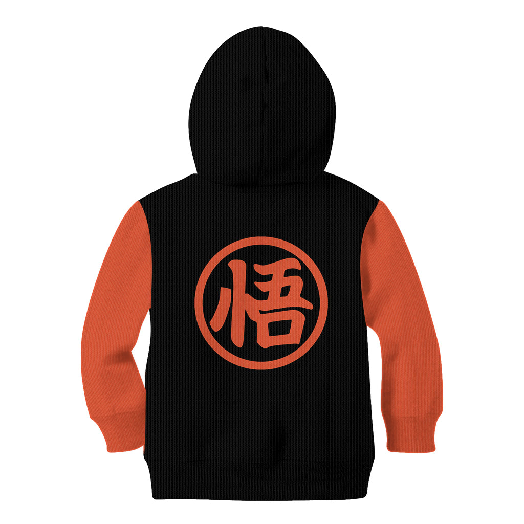 Goku Blue Kid Hoodie Dragon Ball Mix Anime Manga