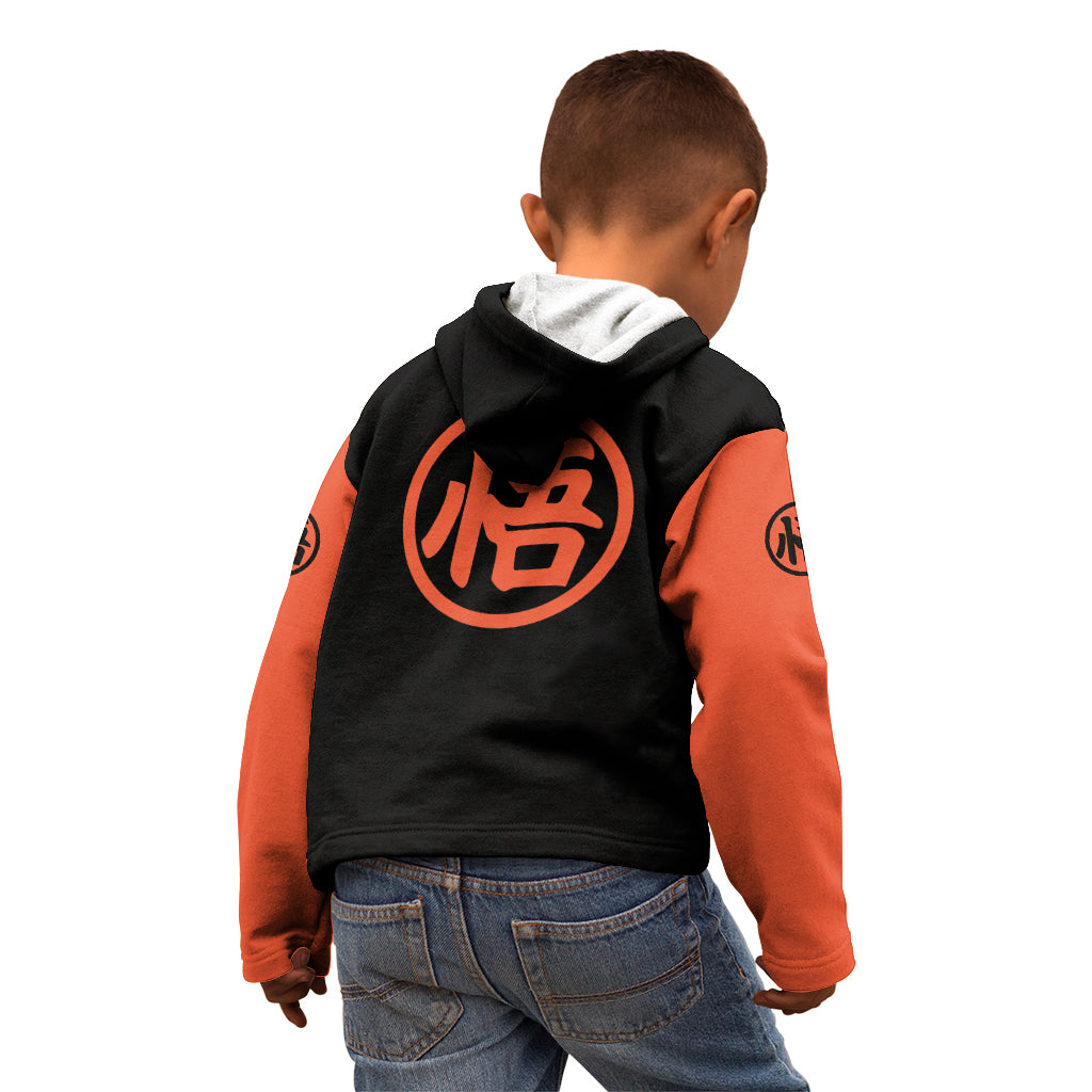 Goku Blue Kid Hoodie Dragon Ball Mix Anime Manga