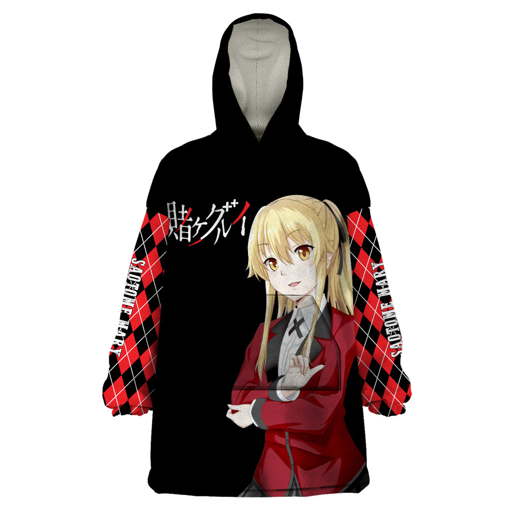 Mary Saotome Wearable Blanket Hoodie Kakegurui