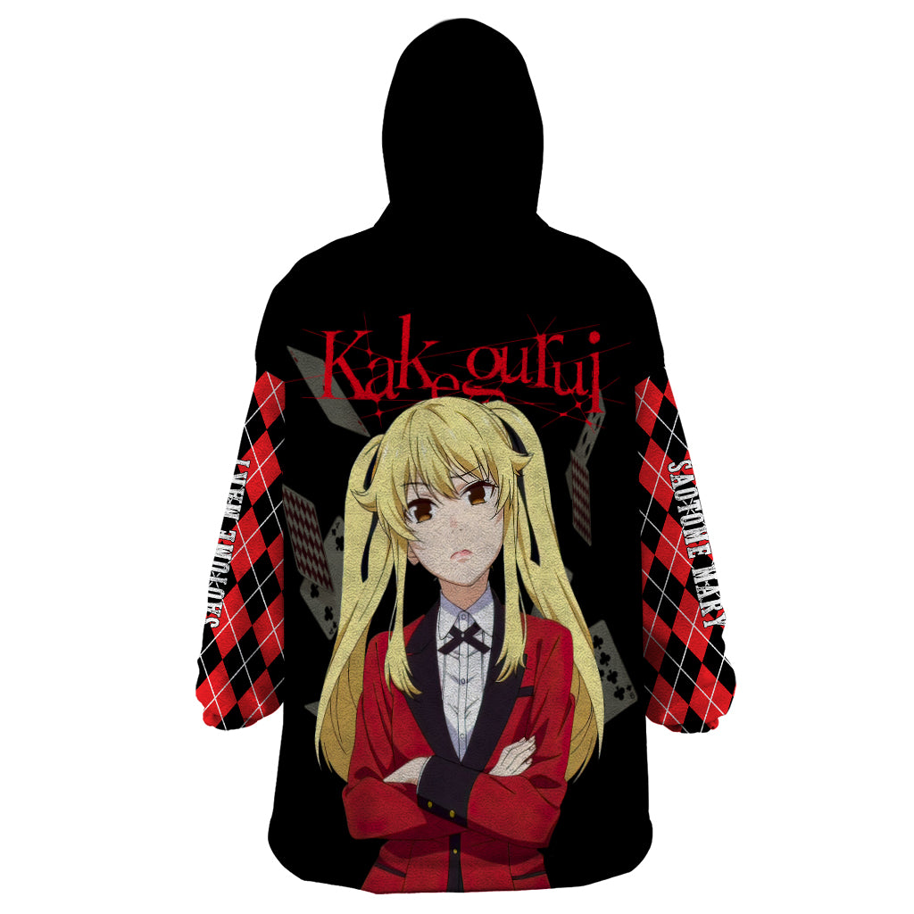 Mary Saotome Wearable Blanket Hoodie Kakegurui