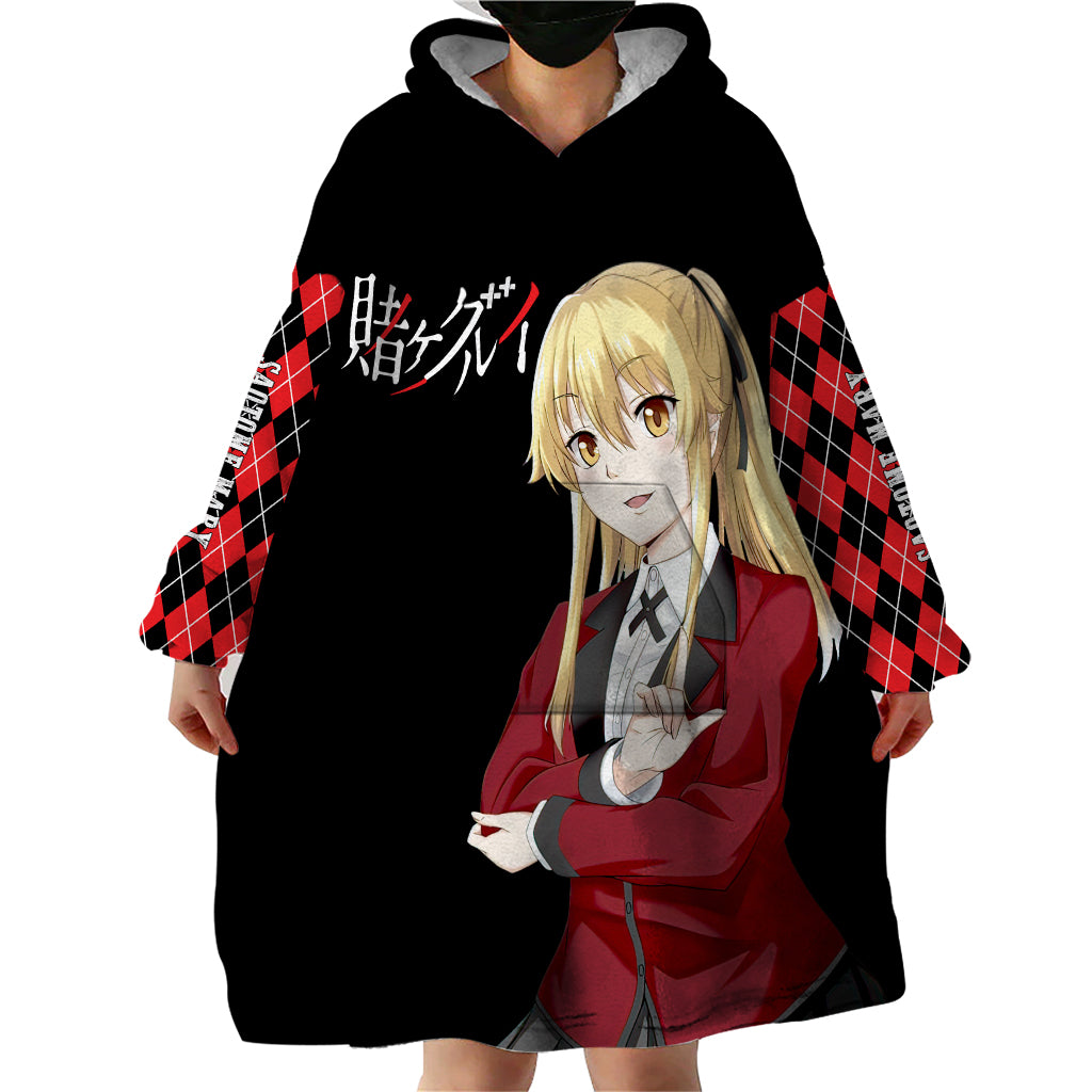 Mary Saotome Wearable Blanket Hoodie Kakegurui