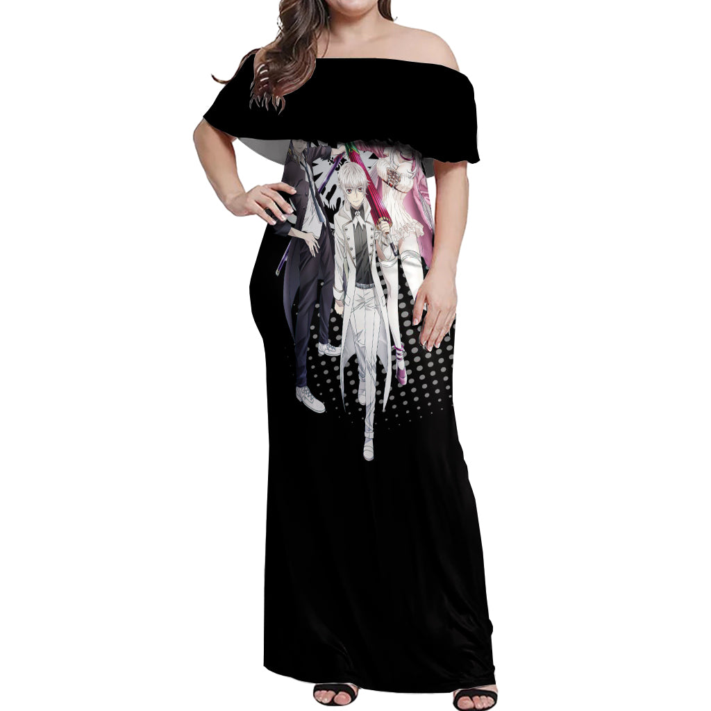 K-Project Off Shoulder Maxi Dress Return of Kings