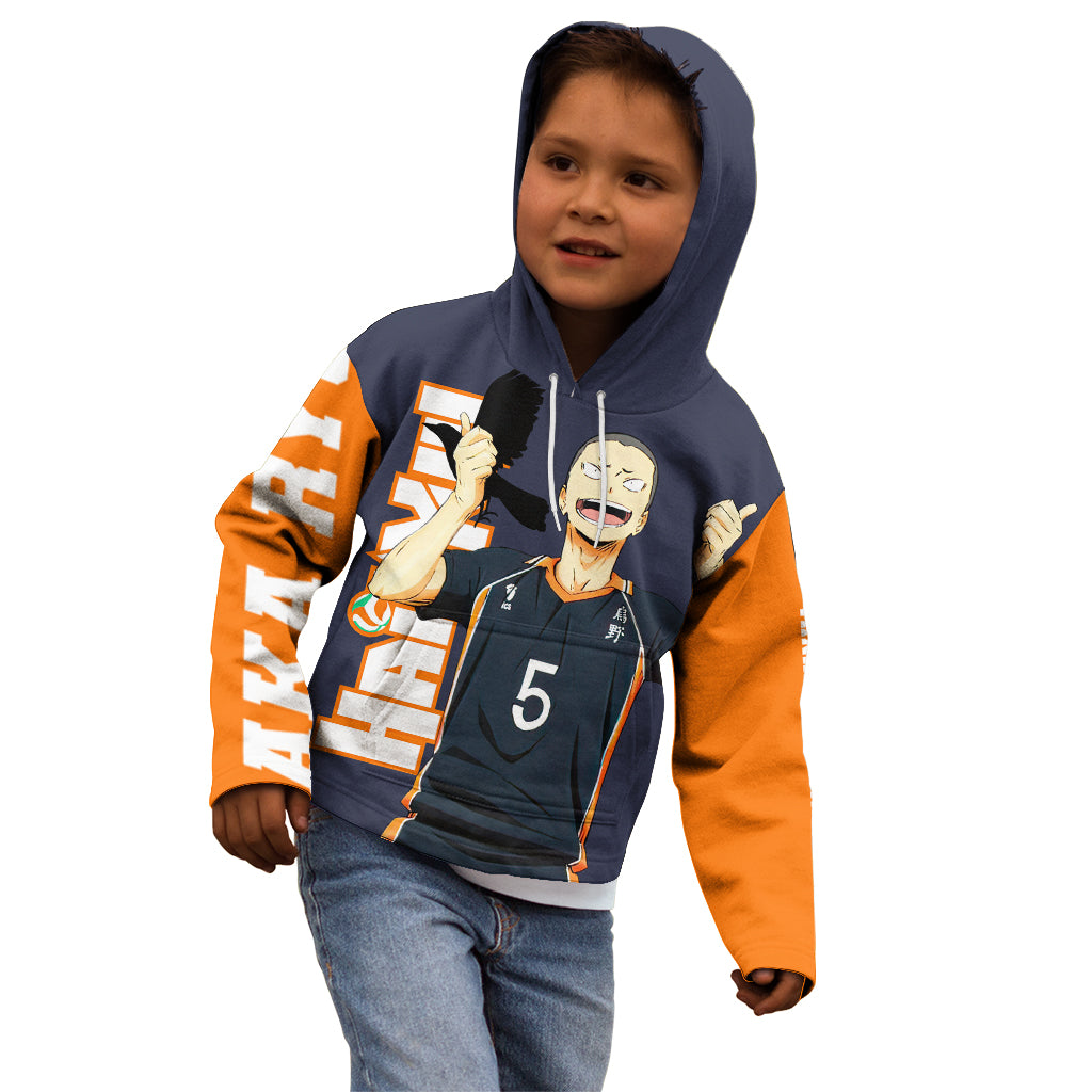 Karasuno Tanaka Kid Hoodie Haikyu
