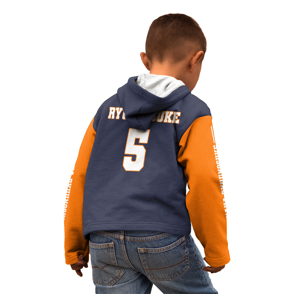 Karasuno Tanaka Kid Hoodie Haikyu