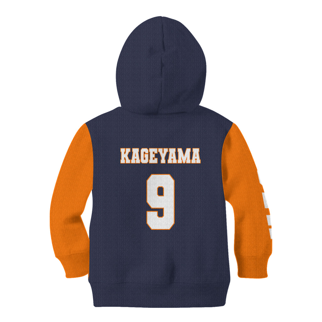 Karasuno Tobio Kageyama Kid Hoodie Haikyu