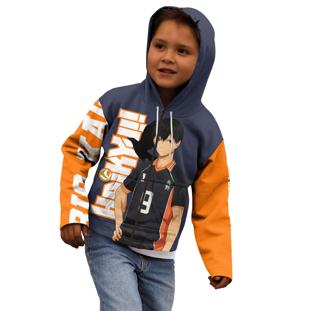 Karasuno Tobio Kageyama Kid Hoodie Haikyu