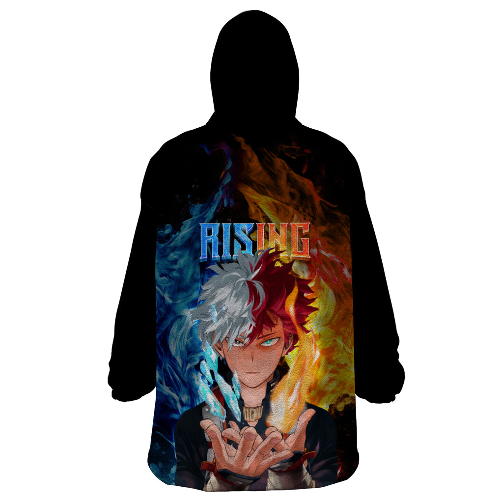 Shoto Todoroki - My Hero Academia Wearable Blanket Hoodie Anime Style