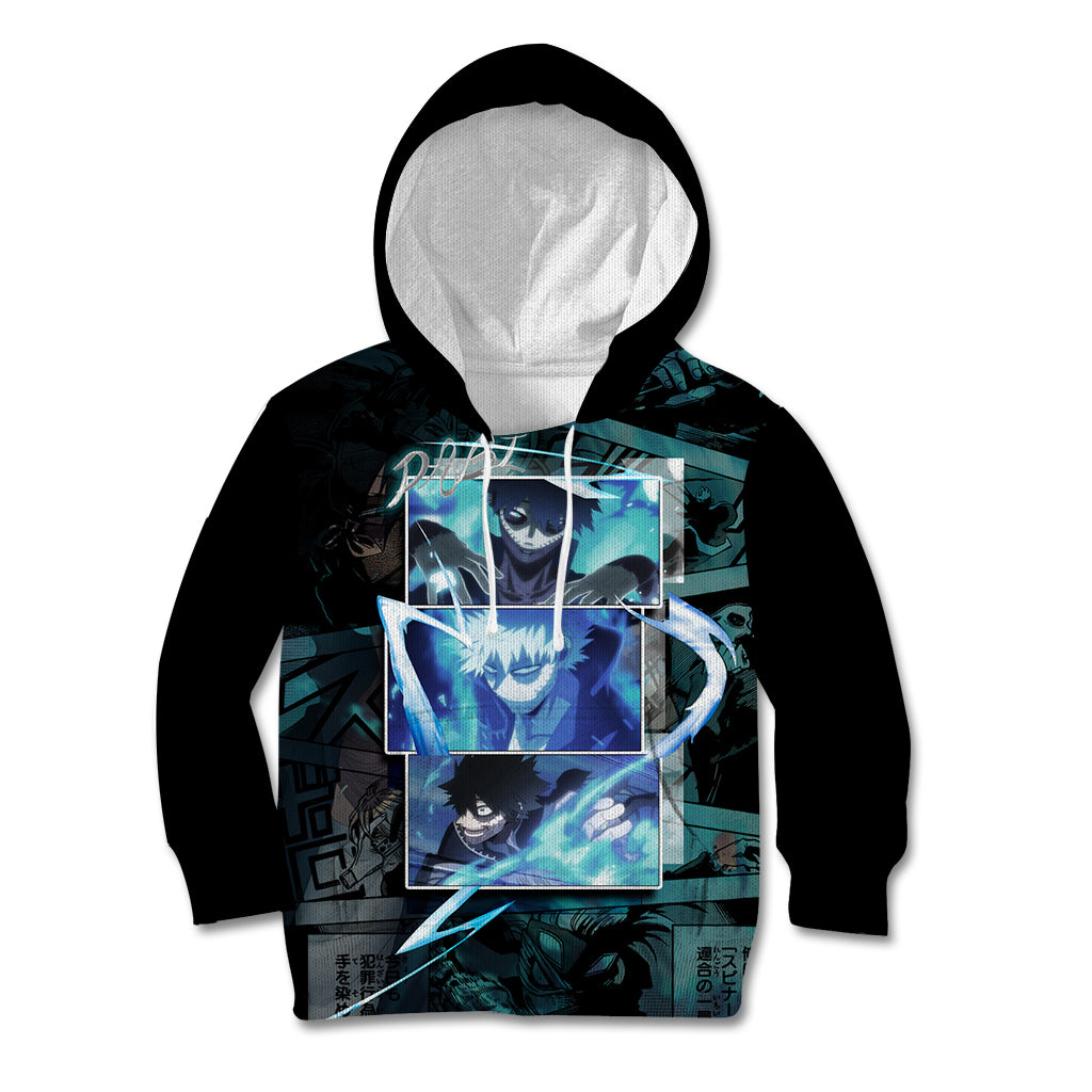 Dabi - My Hero Academia Kid Hoodie Anime Mix Manga Style