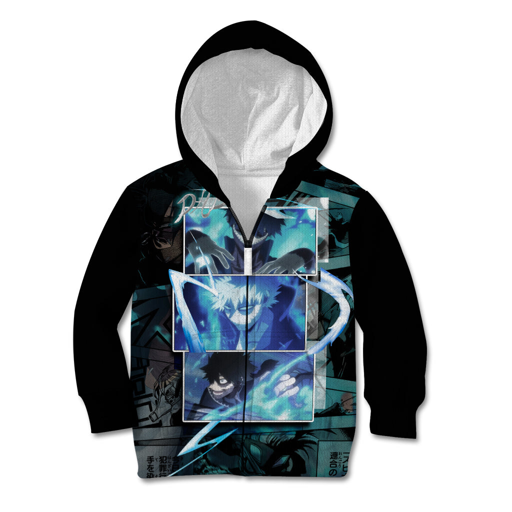Dabi - My Hero Academia Kid Hoodie Anime Mix Manga Style