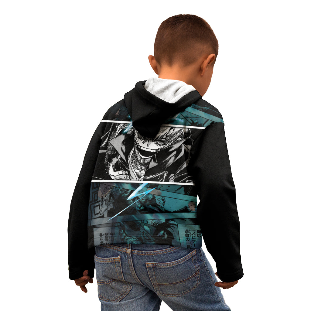 Dabi - My Hero Academia Kid Hoodie Anime Mix Manga Style