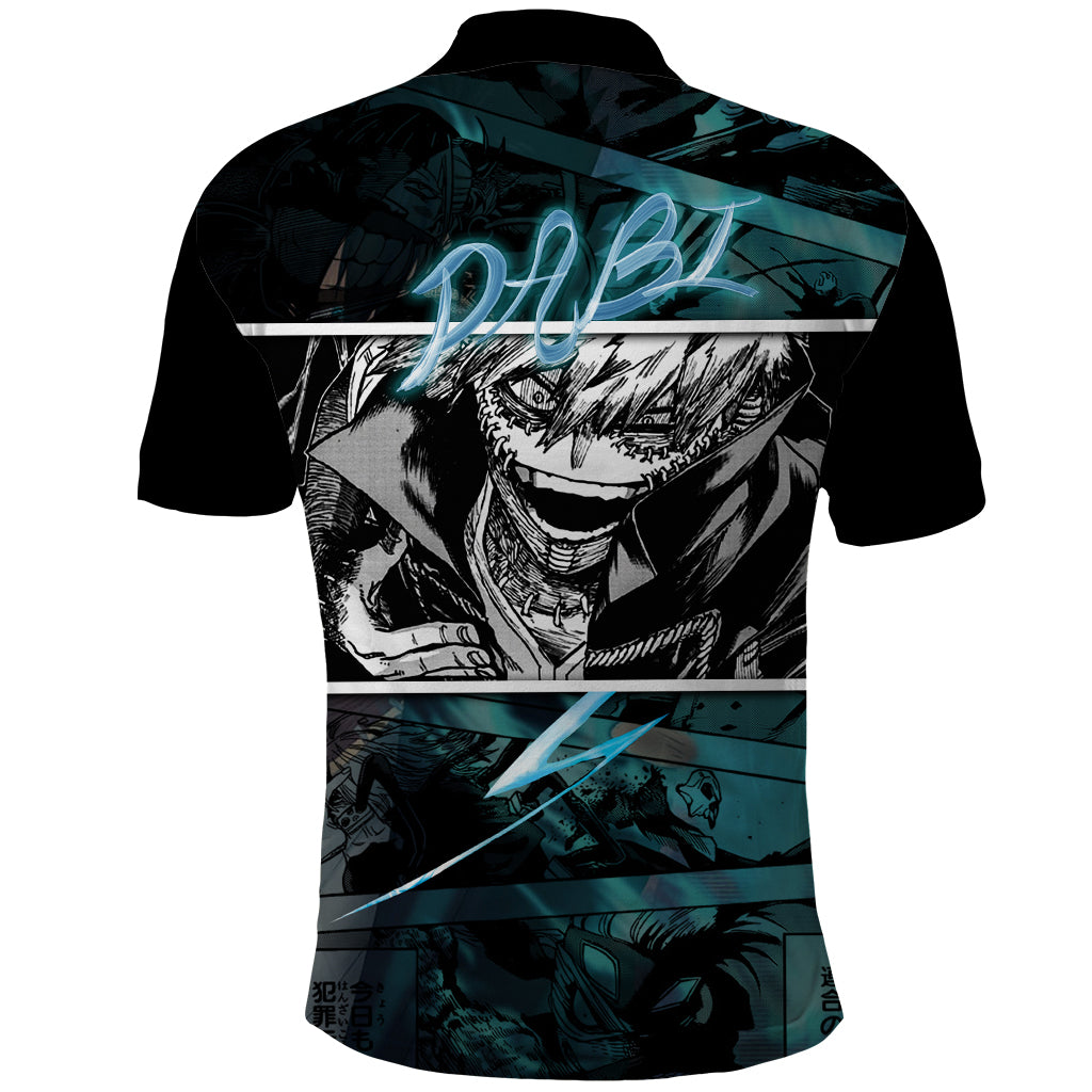 Dabi - My Hero Academia Polo Shirt Anime Mix Manga Style