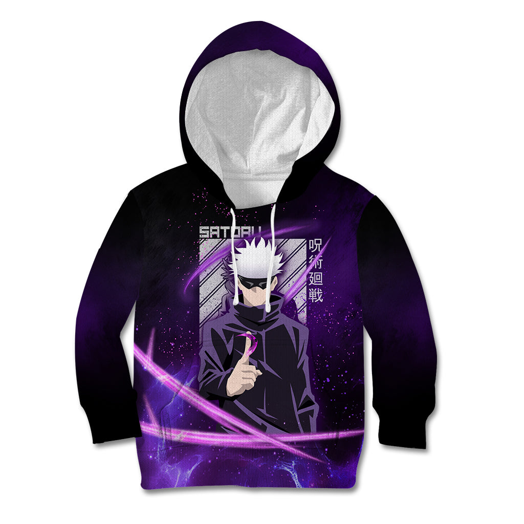Gojo Satoru - Jujutsu Kaisen Kid Hoodie Aura Anime Galaxy Style