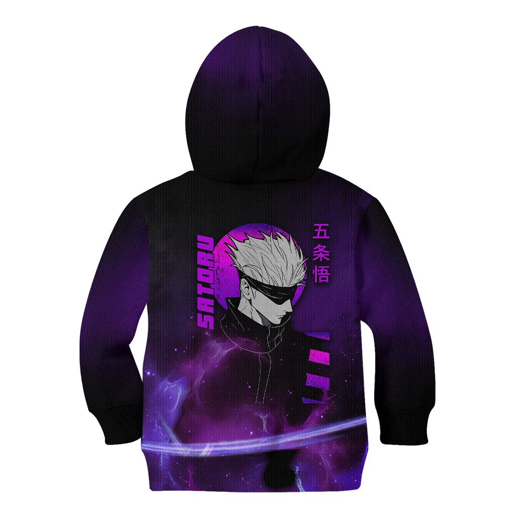Gojo Satoru - Jujutsu Kaisen Kid Hoodie Aura Anime Galaxy Style