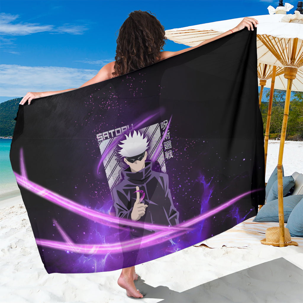 Gojo Satoru - Jujutsu Kaisen Sarong Aura Anime Galaxy Style