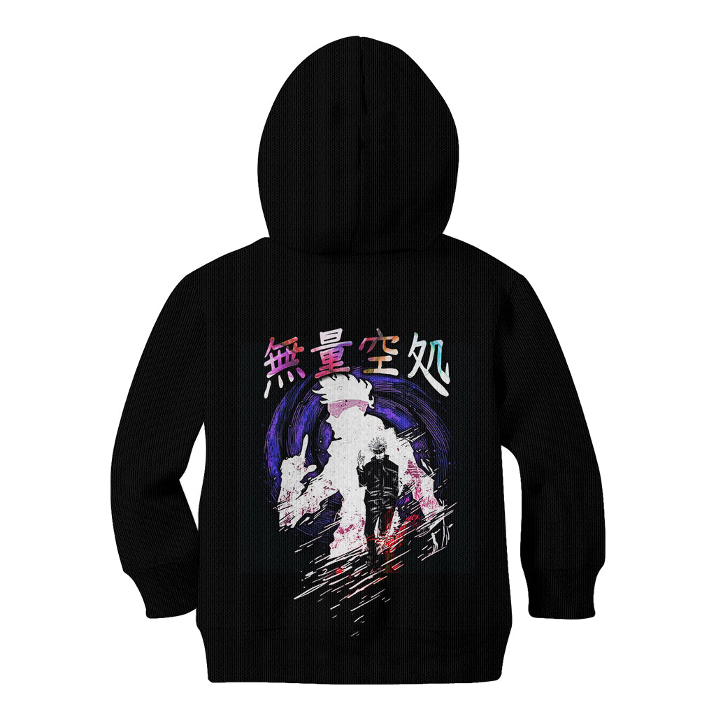 Gojo Satoru - Jujutsu Kaisen Kid Hoodie Anime Mix Galaxy Style