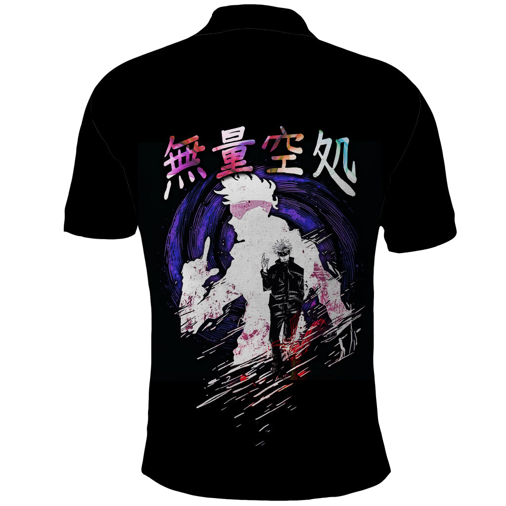 Gojo Satoru - Jujutsu Kaisen Polo Shirt Anime Mix Galaxy Style