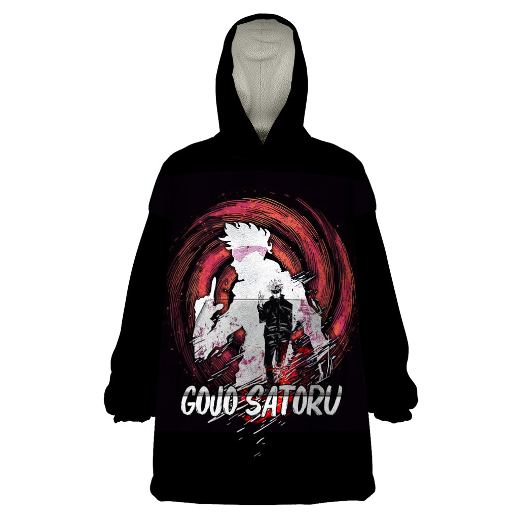Gojo Satoru - Jujutsu Kaisen Wearable Blanket Hoodie Anime Mix Galaxy Style