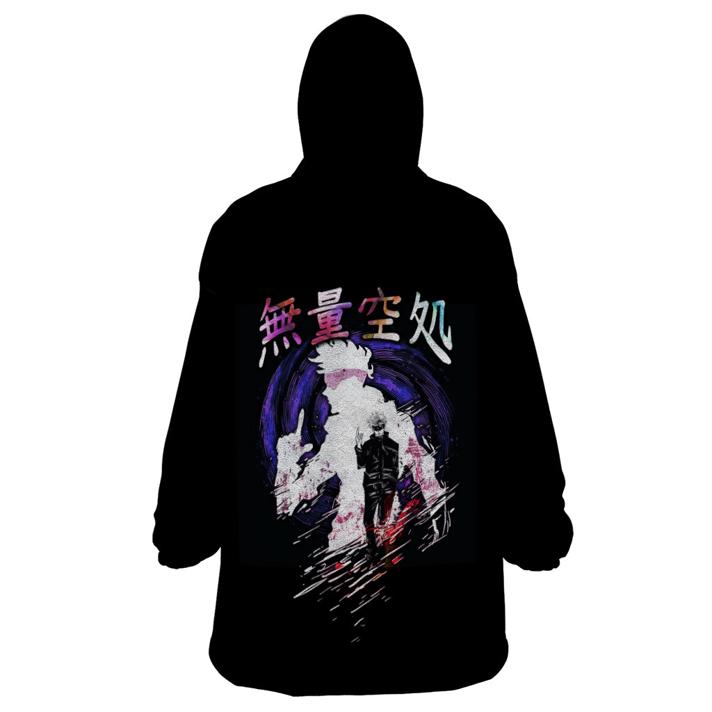Gojo Satoru - Jujutsu Kaisen Wearable Blanket Hoodie Anime Mix Galaxy Style