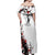 Franky One Piece Off Shoulder Maxi Dress Anime Mix Manga Japan Style