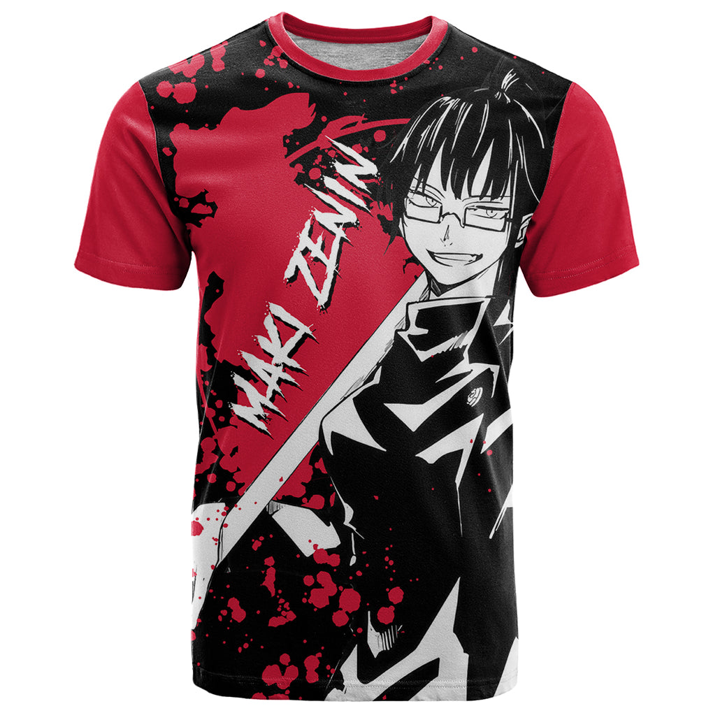 Maki Zenin Jujutsu Kaisen T Shirt Manga Style Art