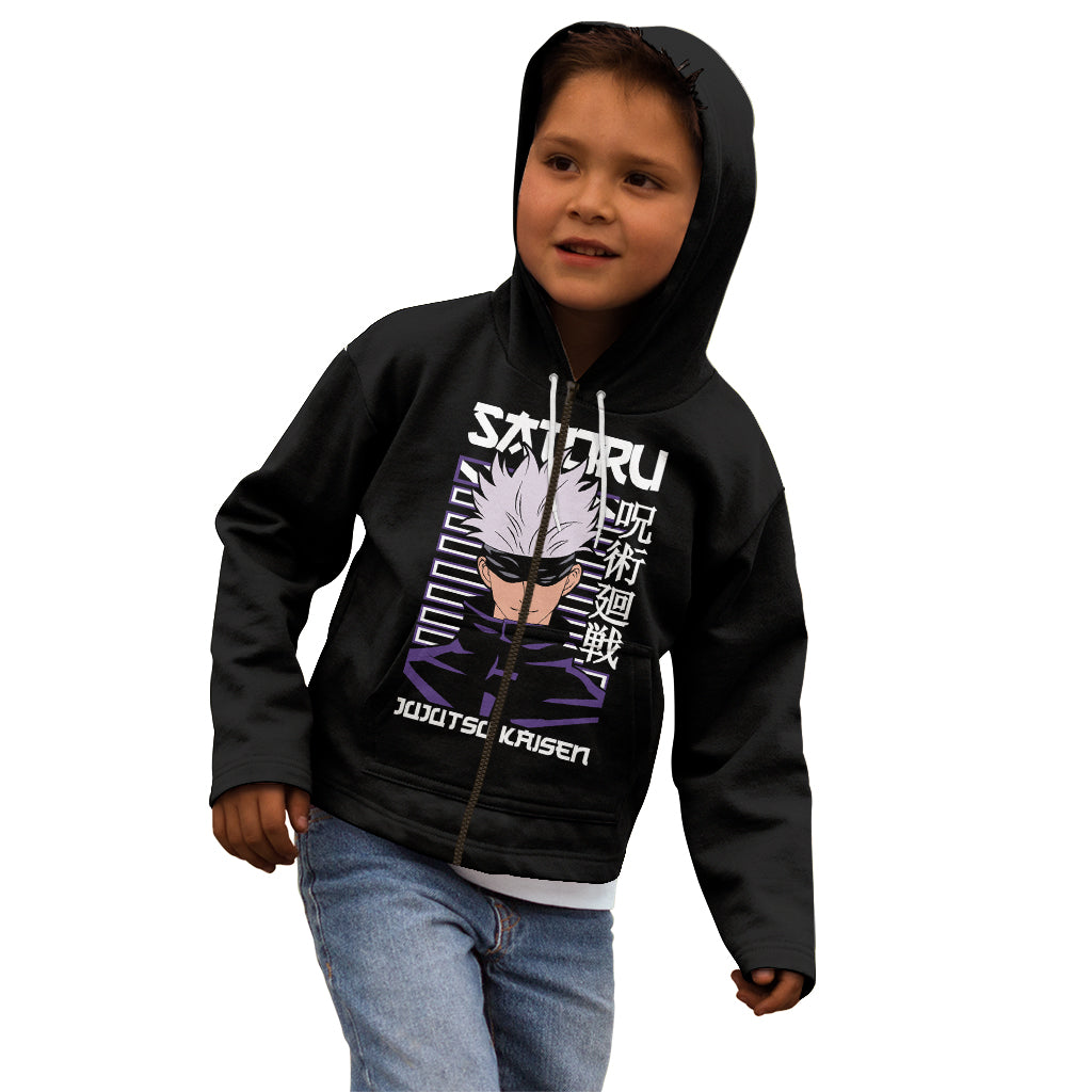 Gojo Satoru Jujutsu Kaisen Kid Hoodie Anime Style