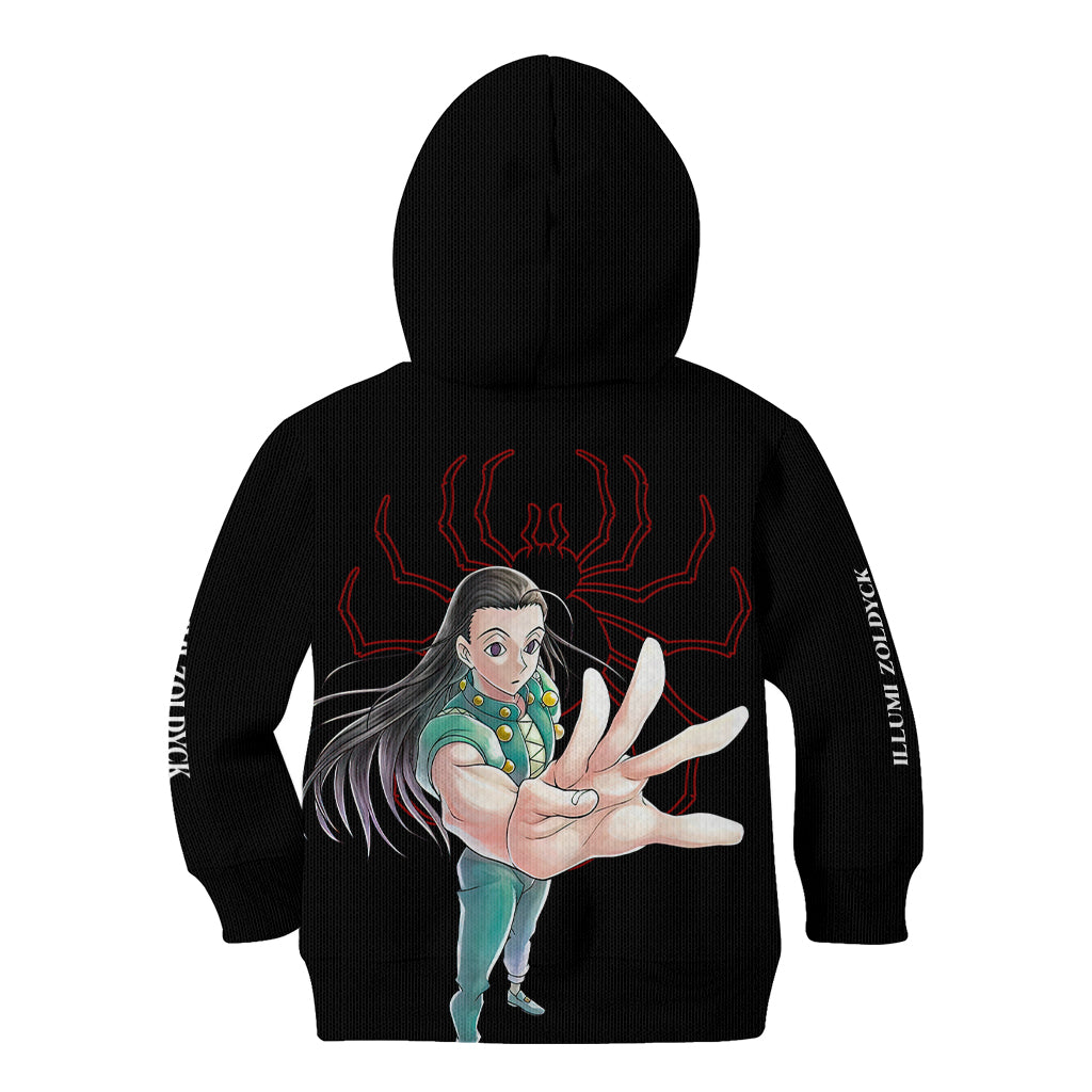 Illumi Zoldyck Phantom Troupe Hunter X Hunter Kid Hoodie Anime Style
