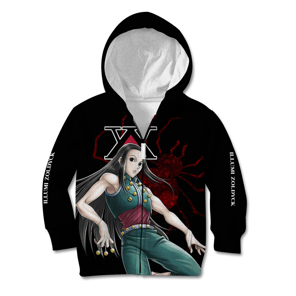 Illumi Zoldyck Phantom Troupe Hunter X Hunter Kid Hoodie Anime Style