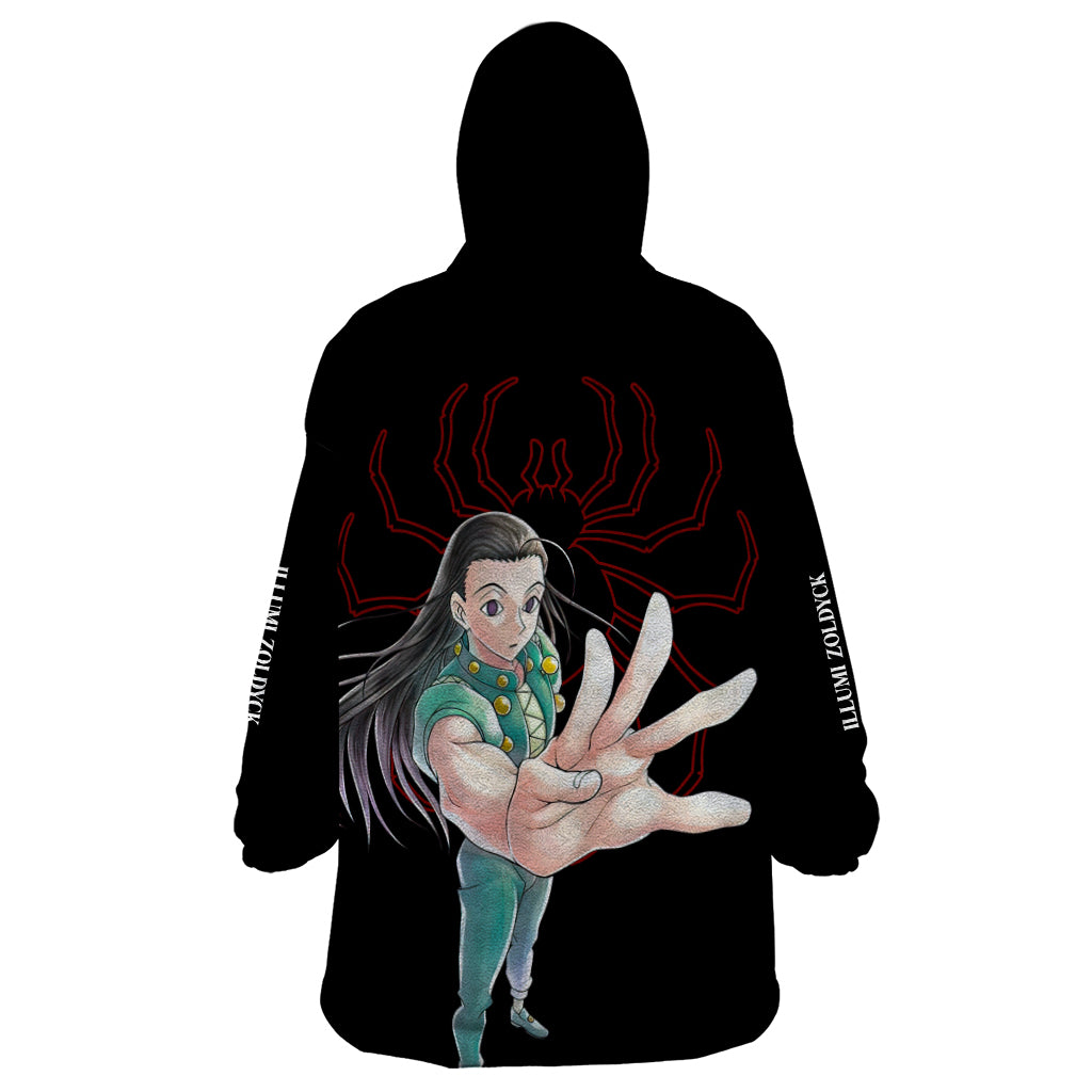 Illumi Zoldyck Phantom Troupe Hunter X Hunter Wearable Blanket Hoodie Anime Style
