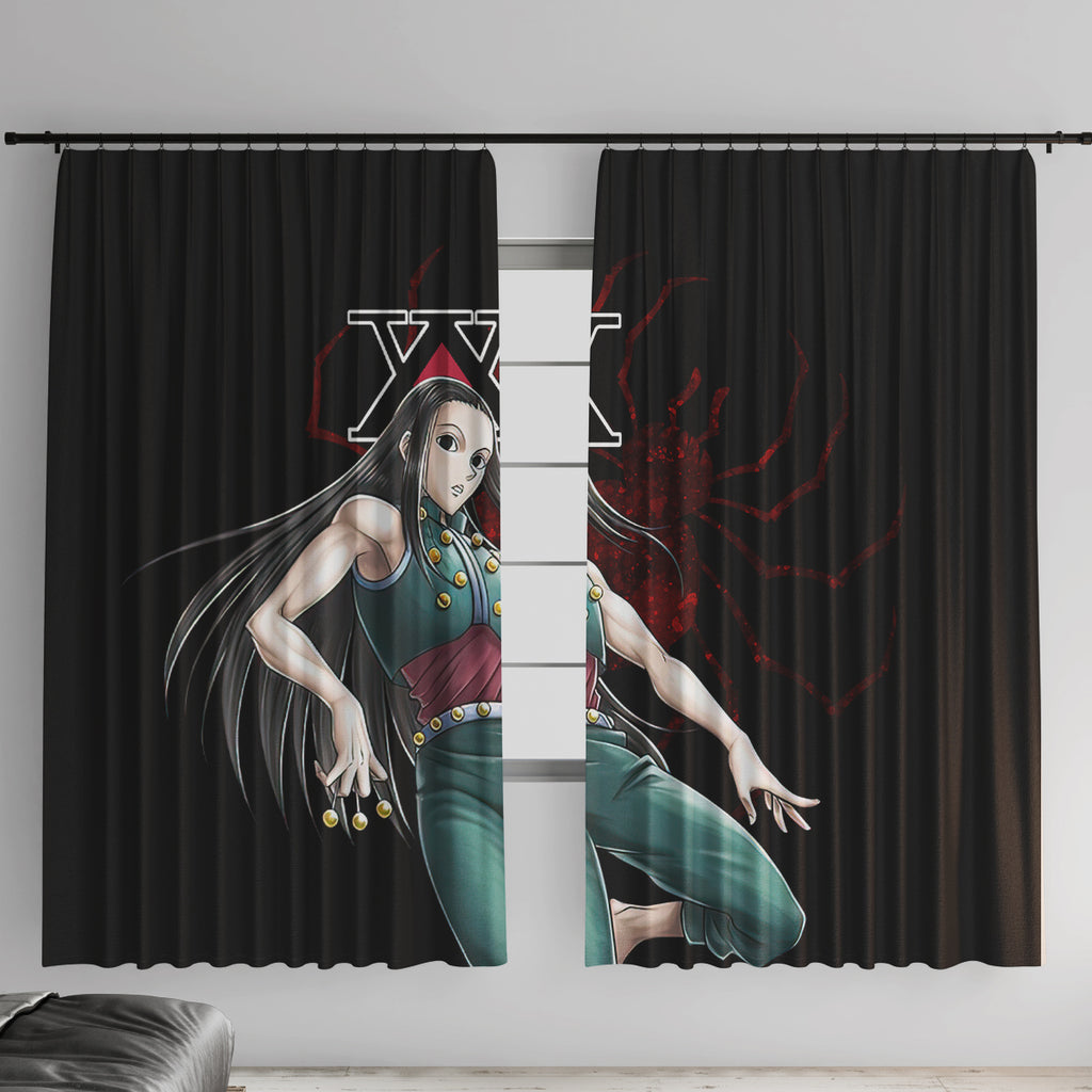 Illumi Zoldyck Phantom Troupe Hunter X Hunter Window Curtain Anime Style