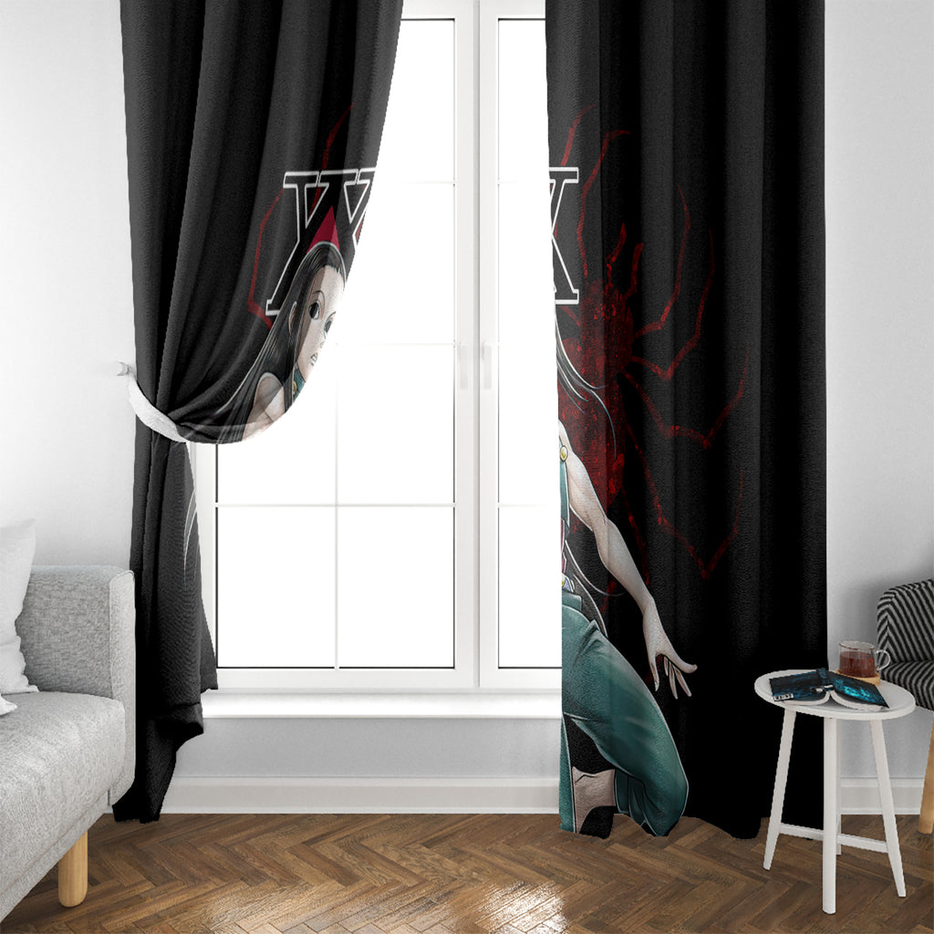 Illumi Zoldyck Phantom Troupe Hunter X Hunter Window Curtain Anime Style
