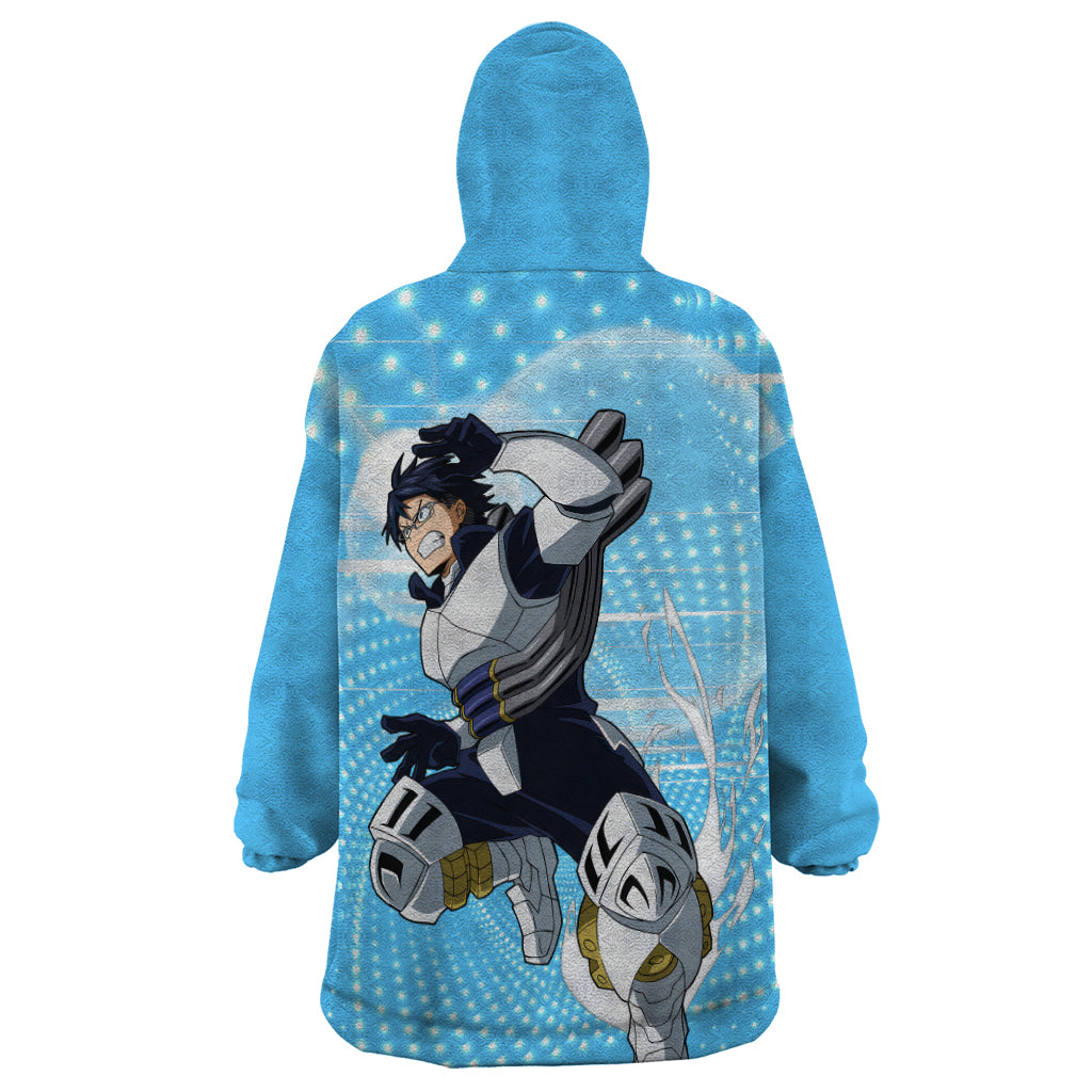 Tenya Lida - My Hero Academia Wearable Blanket Hoodie Anime Style