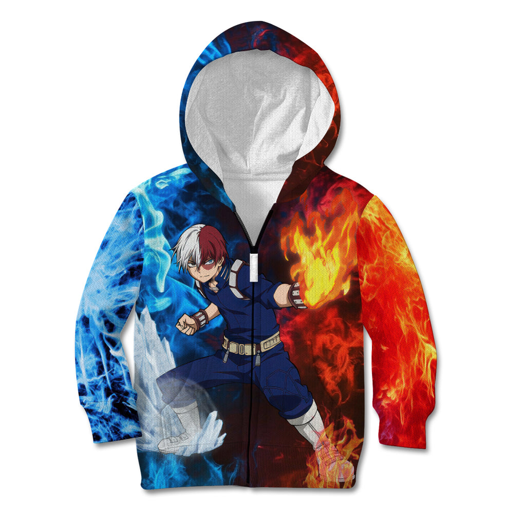 Shoto Todoroki - My Hero Academia Kid Hoodie Anime Style