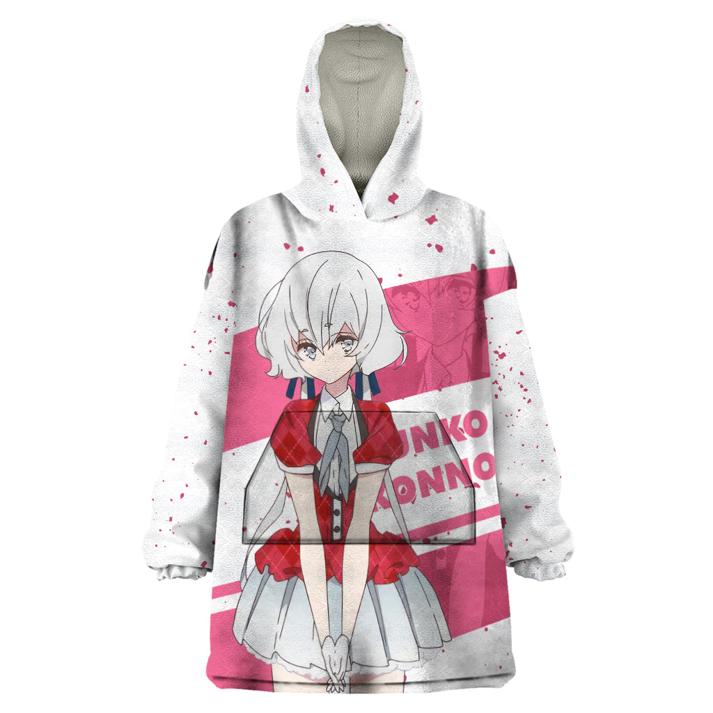 Zombie Land Saga Junko Konno Wearable Blanket Hoodie Anime Style