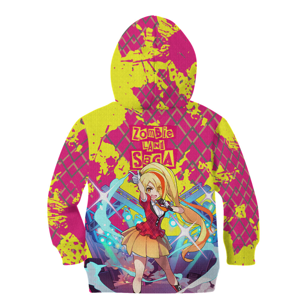 Zombie Land Saga Saki Nikaido Kid Hoodie Anime Style