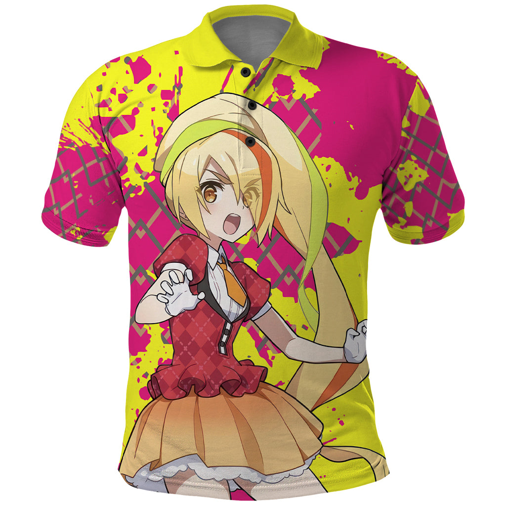 Zombie Land Saga Saki Nikaido Polo Shirt Anime Style