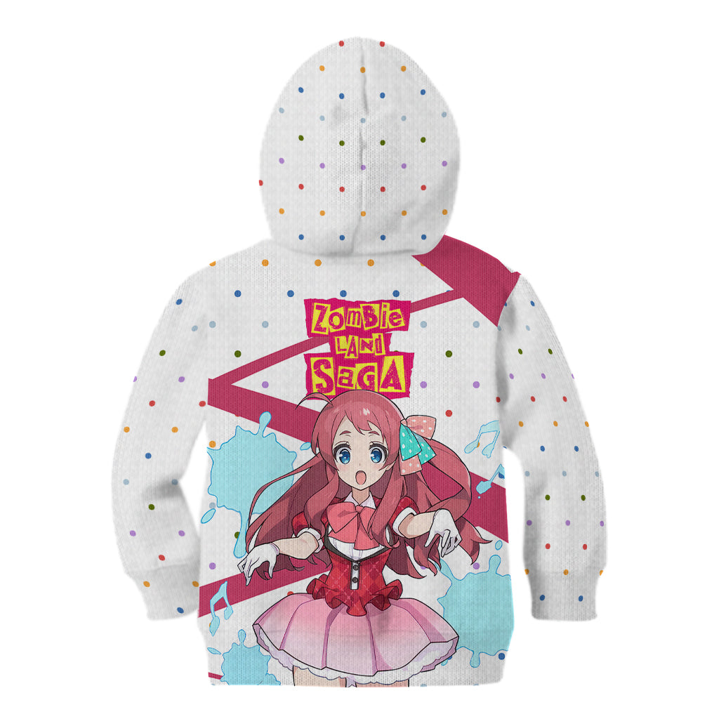 Zombie Land Saga Sakura Minamoto Kid Hoodie Anime Style