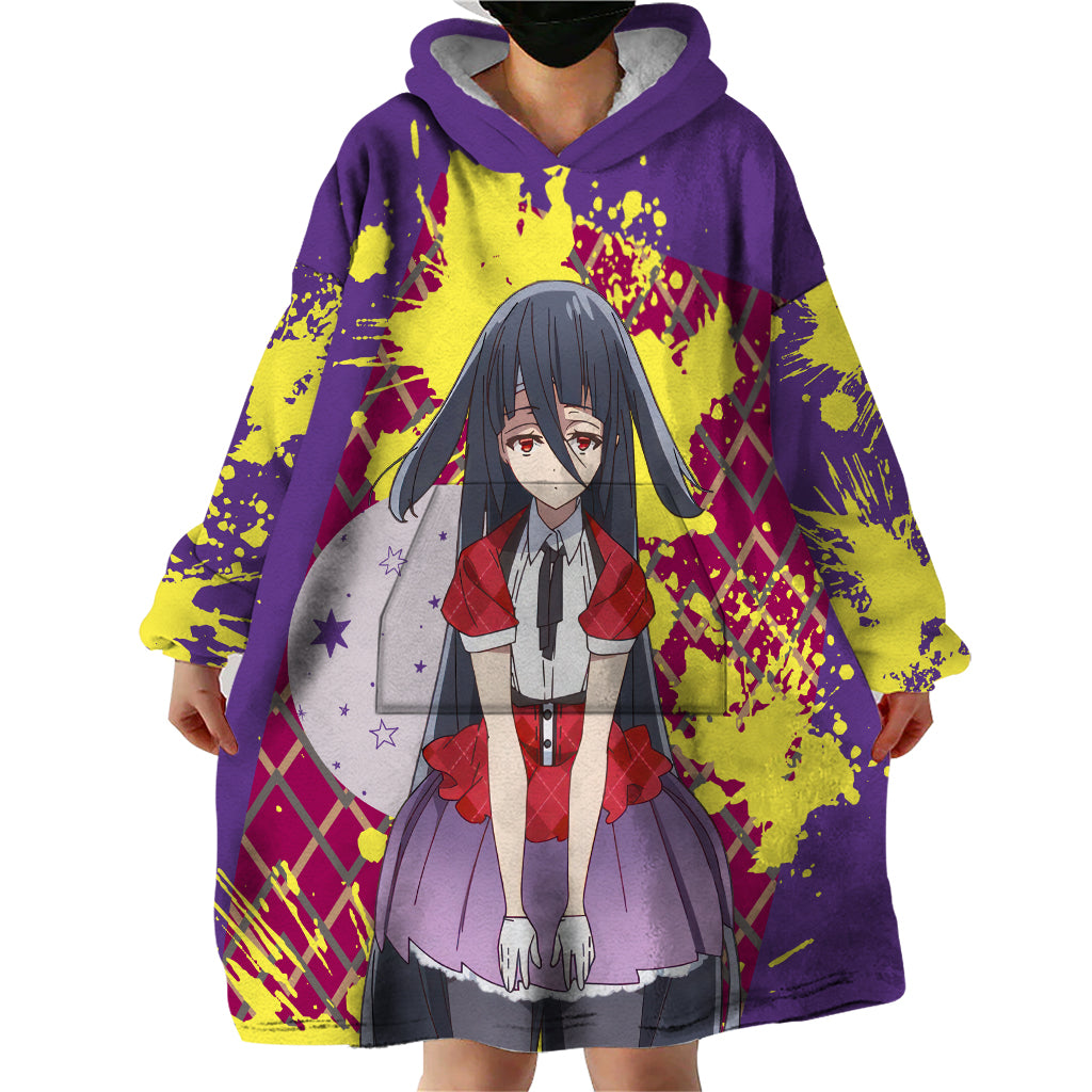 Zombie Land Saga Tae Yamada Wearable Blanket Hoodie Anime Style