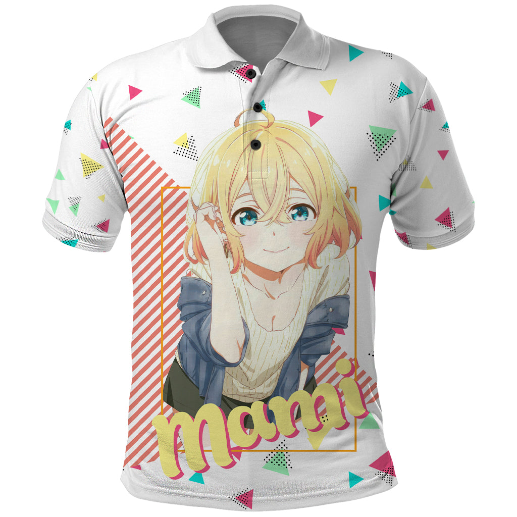 Rent A Girlfriend Mami Nanami Polo Shirt Anime Style